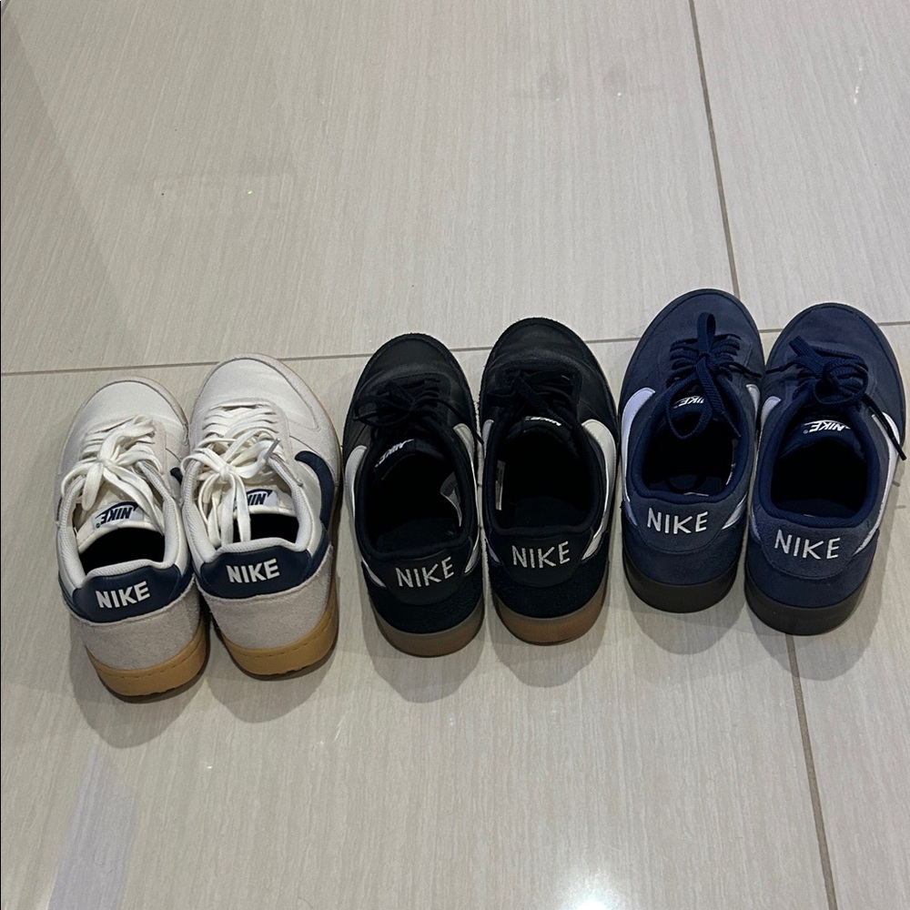 Nike Men's Sneakers - Navy, Black, and White (Killshot and Field General) - Picture 2 of 3
